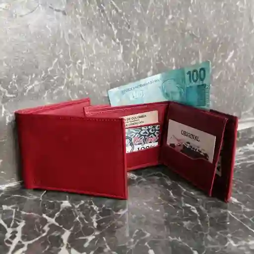 Billetera Clásica Roja