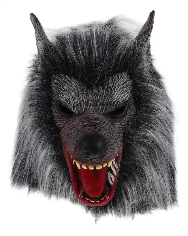 Máscara De Hombre Lobo Salvaje Ultra Real