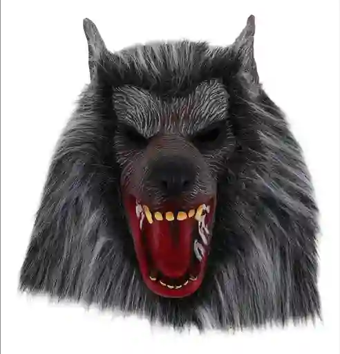 Máscara De Hombre Lobo Salvaje Ultra Real