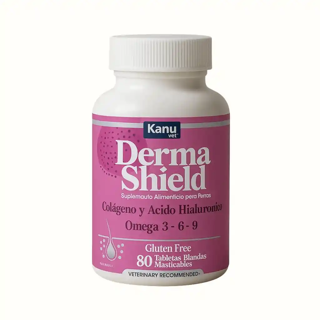 Suplemento Vitamínico Derma Shield Kanu Vet Masticable Para Perros