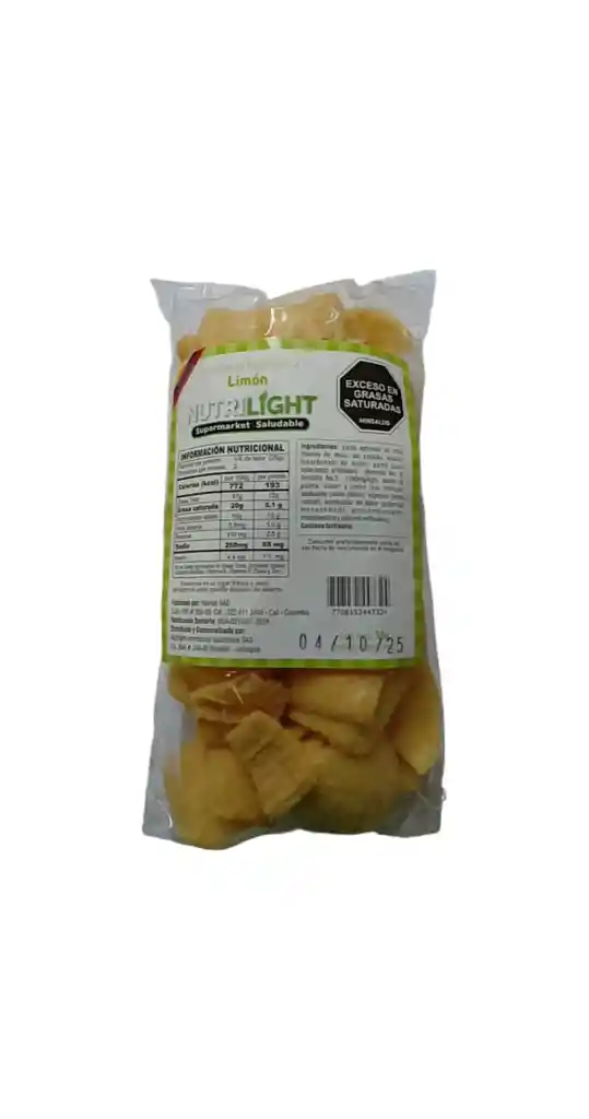 Chicharrines De Limon X50g Nutrilight
