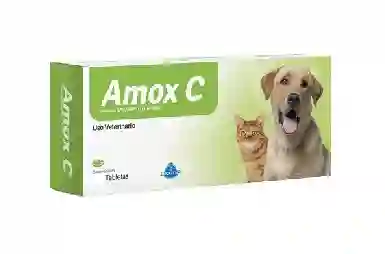 Amox C 125mg. Sobre X 6 Tabletas (amoxicilina 100mg + Acido Clavulan))