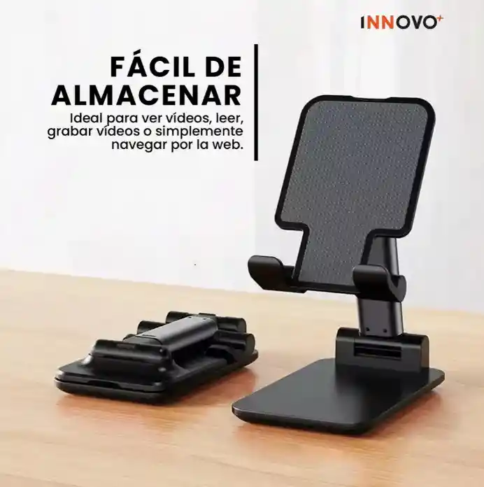 Base Soporte Plegable Ajustable Para Escritorio De Celular