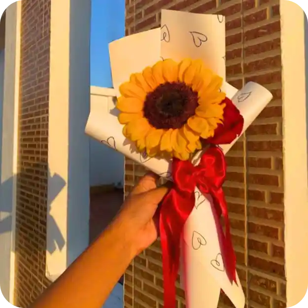 Mini Bouquet Girasol Happines