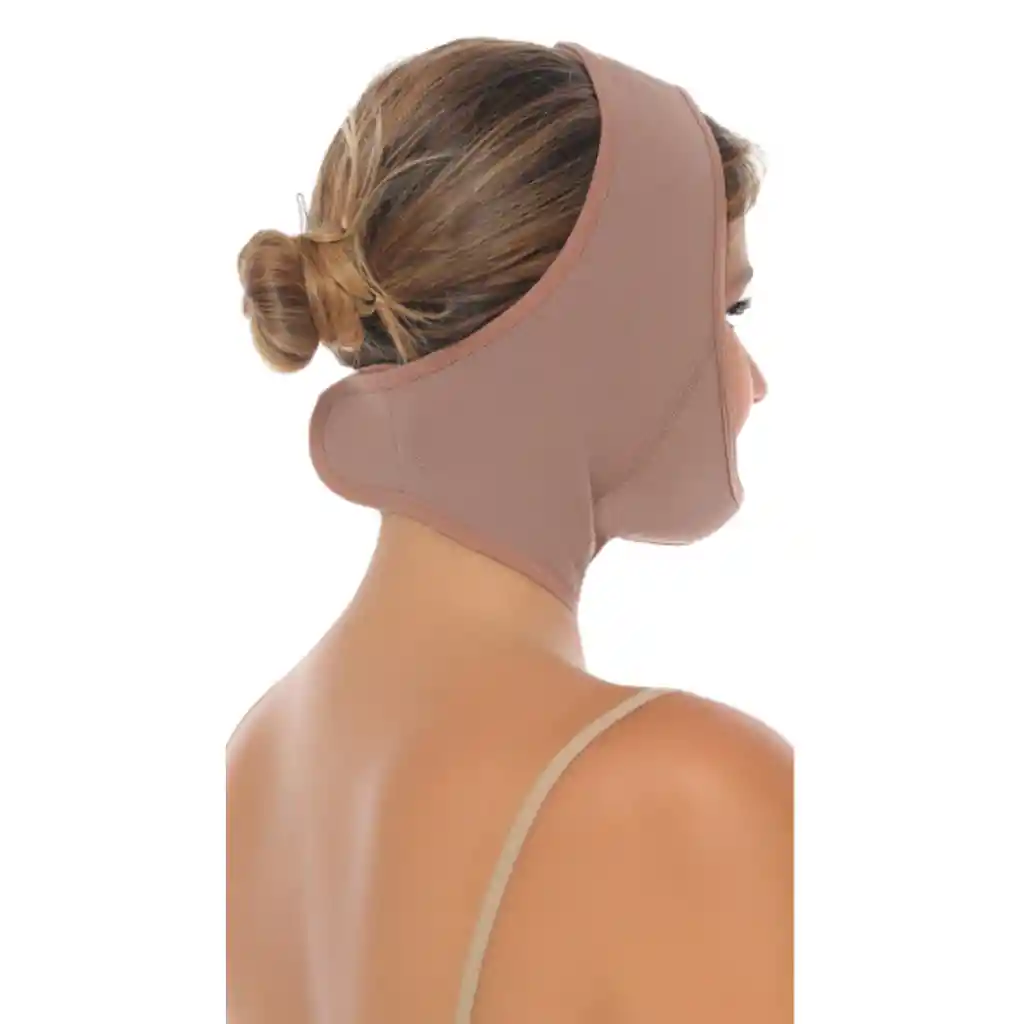 7059-vmf-mentonera Post-quirúrgica Color: Moca Talla: S