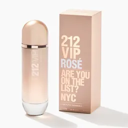 Perfume Carolina Herrera 212 Vip Rose 125 Ml Para Mujer