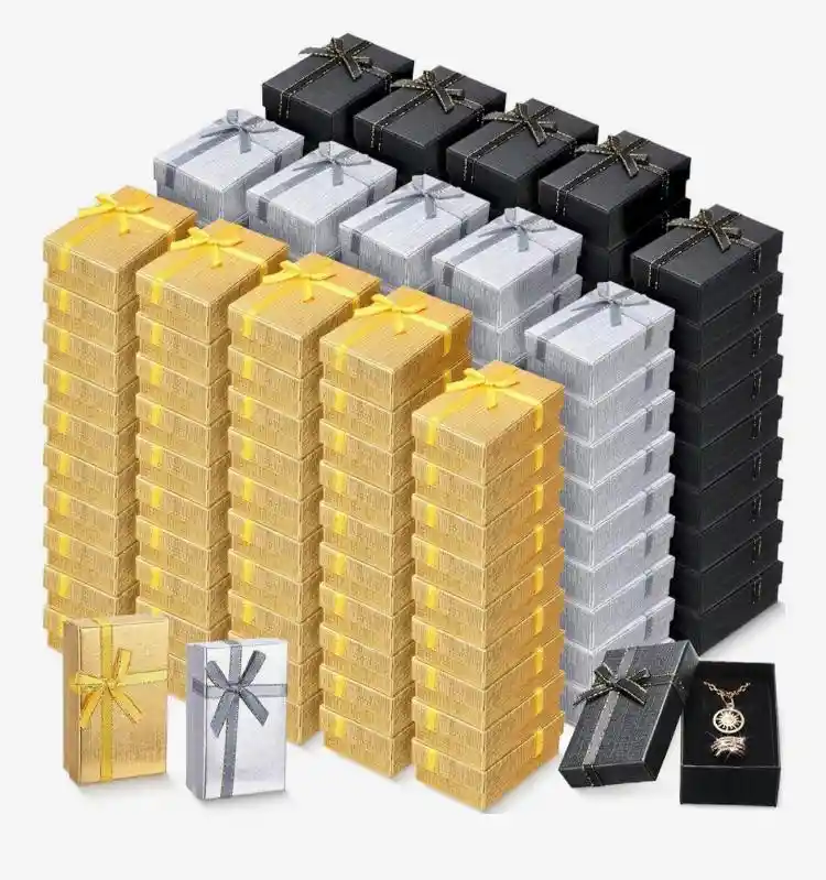 Cajas Para Joyeria, Caja De Regalo En Cartón