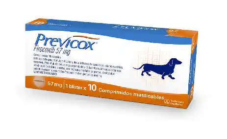 Previcox Dog S X 57mg Blister X 10 Tabletas