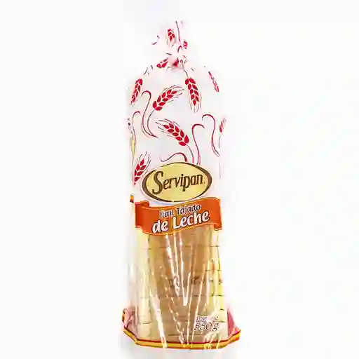 Servipan Pan Tajado Leche