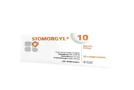 Stomorgyl X 10 Mg. Caja X 20 Pastillas