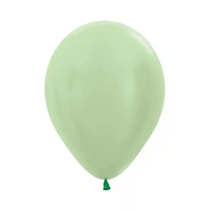 Globos R12 Sempertex Satin Verde X 10 Und