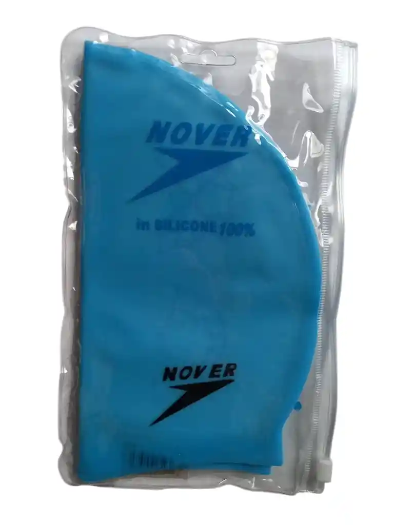 Gorro De Natación De Siliconada Nover Para Adulto Piscina Ref: Maz-470 - Azul