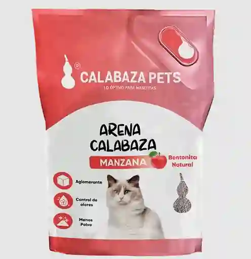 Calabaza Pets Arena Manzana 4.5 Kg