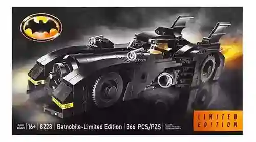 Juguete Armable Batimovil De Batman De Bloques Armar 366pzs Alta Calidad