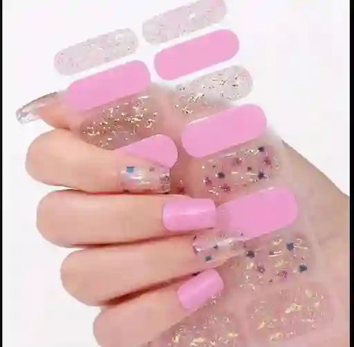 Stickers Para Uñas 💅 Manicure Fácil Y Rápido – 1 A 2 Semanas 💅 Manicure Al Instante ✨ Fácil De Aplicar Y Retirar. Duran 1 A 2 Semanas, Protegen Tu Uña Y Vienen En Diseños Modernos 💖