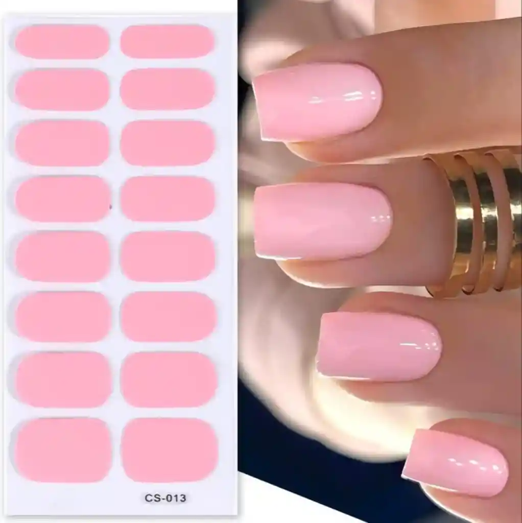 Stickers Para Uñas 💅 Manicure Fácil Y Rápido – 1 A 2 Semanamanicure Al Instante ✨ Fácil De Aplicar Y Retirar. Duran 1 A 2 Semanas, Protegen Tu Uña Y Vienen En Diseños Modernos 💖