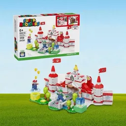 Juguete Armable Castillo Mario Bross 359pcs. Bloques De Construcción