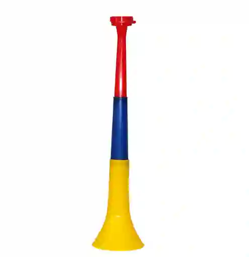 Bubucela Vuvuzela Grande Color Amarillo Azul Y Rojo Para Celebracion De Fiestas De La Seleccion Colombia