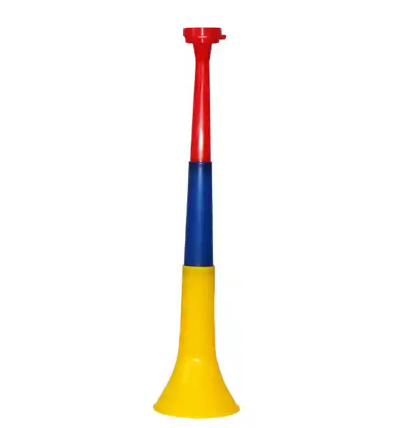 Bubucela Vuvuzela Grande Color Amarillo Azul Y Rojo Para Celebracion De Fiestas De La Seleccion Colombia