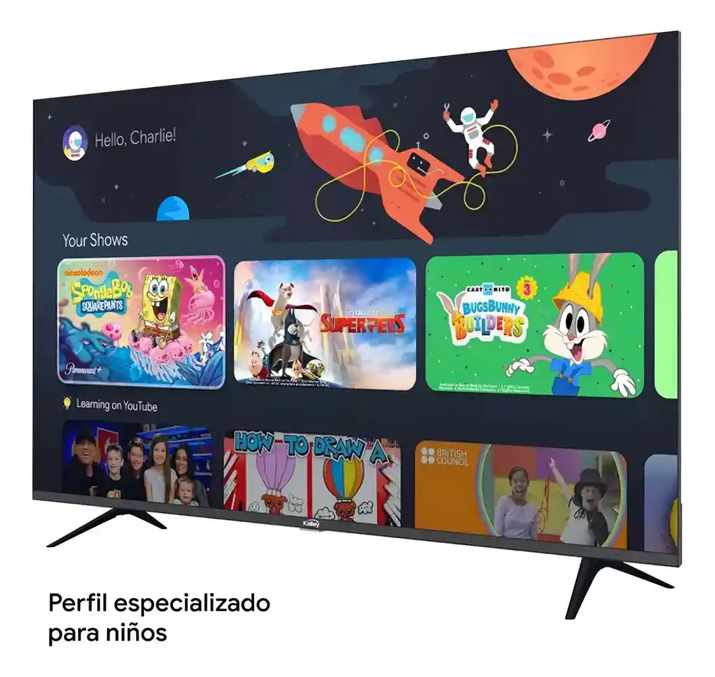 Televisor Kalley 40 Pulgadas K-tv40g200 Fhd Led Smart Tv