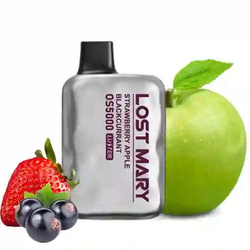 Vapeador Lost Mary Os Strawberry Apple Blackcurrant 5000 Puffs