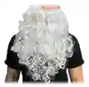 Barba Larga Papá Noel Santa Claus Anciano Navidad Disfraz