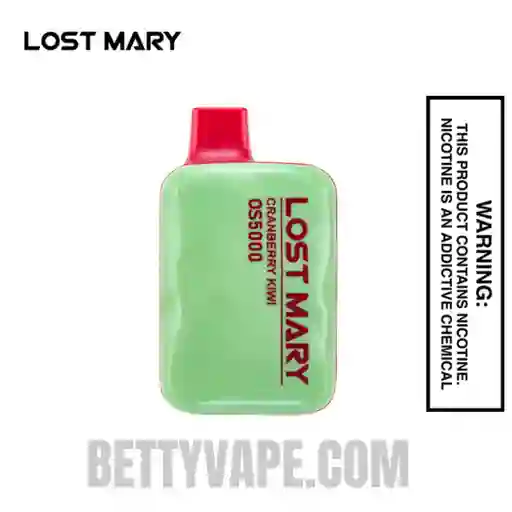 Vapeador Lost Mary Cranberry Kiwi 5000 Puffs