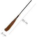 Escoba Voladora Bruja Halloween 85cm Accesorio Disfraz