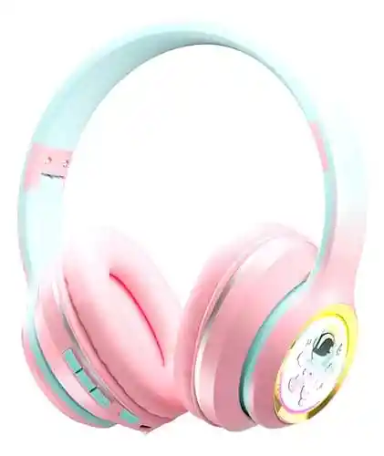 Diadema Bluetooth Inalámbrica Con Diseño De Astronauta – Sonido Estéreo Y Luces Led