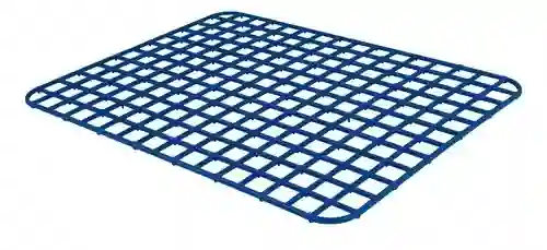 Rejilla Lavaplatos Azul Individual Protección Loza Vanyplas