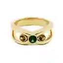 Set X3 Anillos Abstractos Trio Chicl Multicolor - Ani X3 | F1 21-0078833