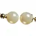 Collar Y Aretes 3 En 1 Perlas Eternas Color Dorado Fi | D1 21-0090964