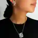 Collar Y Aretes Abstractos Encanto Clasico Multicolor - | D2 21-0080972