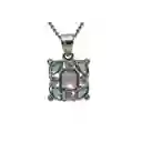 Collar Y Aretes Abstractos Encanto Clasico Multicolor - | D2 21-0080972