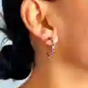 Aretes Abstractos Arcoiris Multicolor - A2 21-0093410