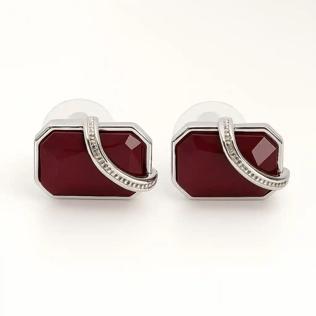 Aretes Fashion Color Vinotinto - Vino A2 21-0079015