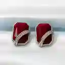 Aretes Fashion Color Vinotinto - Vino A2 21-0079015