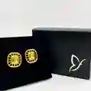 Aretes Brillo Salvaje Leopard Color Dorado - Are | A2 21-0076390