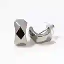 Aretes Plata Duo Color Color Plateado - Arg | A2 21-0075642
