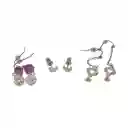 Aretes Fantasy Doce Brillos Set Love Garden Multicolor X12 - B1 21-0070730