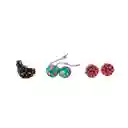 Aretes Fantasy Doce Brillos Set Love Garden Multicolor X12 - B1 21-0070730