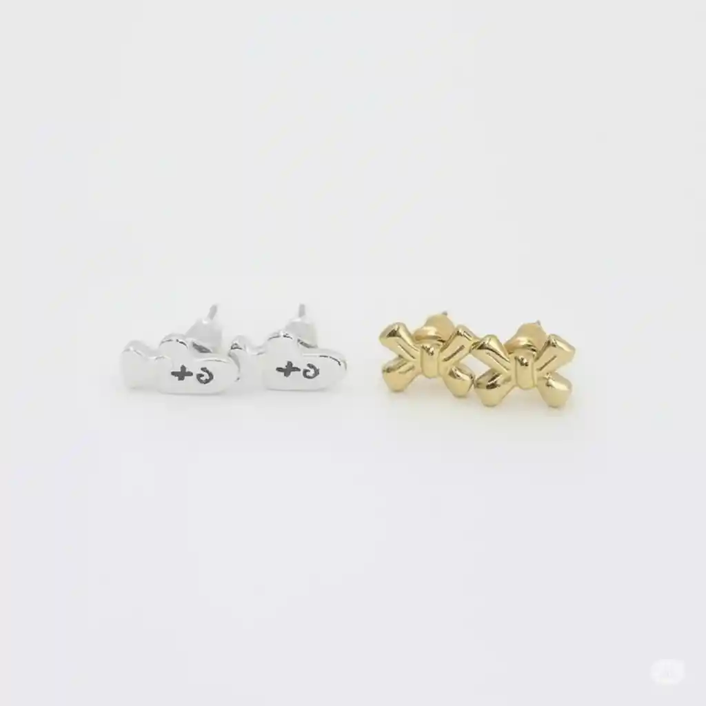 Aretes Fantasy Doce Brillos Set Love Garden Multicolor X12 - B1 21-0070730