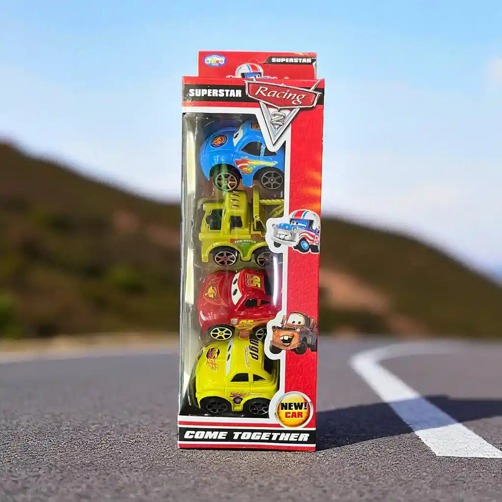 Juguete Carros Cars Mate X 4 Jugueteria Para Niños