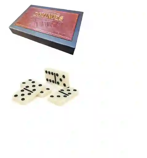 Domino Juego De Mesa Caja De Lujo Cuero Profesional 28pc