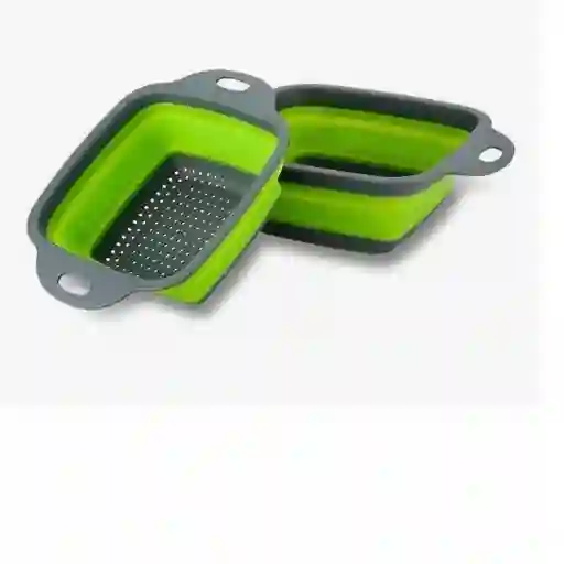 Escurridor De Verdura Expandible Con Contenedor-