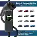 Cargador Portatil Nivel 1 Y 2 Carro Eléctrico 16a 110-240 V