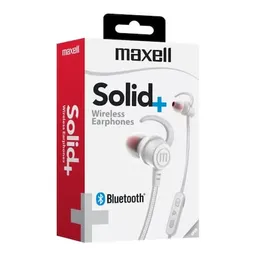 Maxell Audífonos Bluetooth Solid+ Bt-100 / Inalámbricos / Recargables