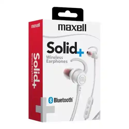 Maxell Audífonos Bluetooth Solid+ Bt-100 / Inalámbricos / Recargables