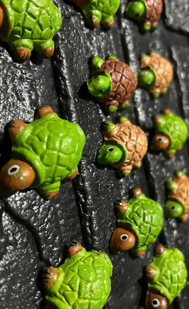 Animales Para Maqueta Tortuga X12 Unidades Tortuga X12 Unidades