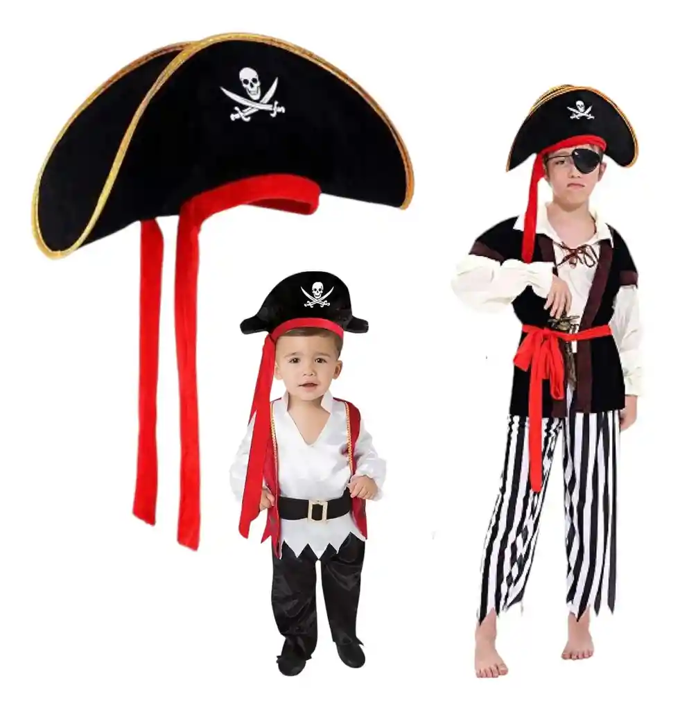 Sombrero De Pirata Para Niños